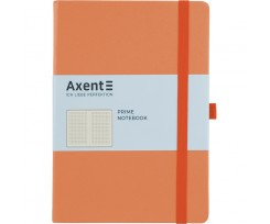 Книга записная Axent Partner Prime 145х210 мм клеточка 96 листов персиковая (8305-42-A)