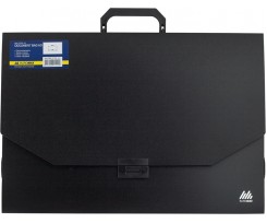 Портфель Buromax Professional A3 пластиковий чорний (BM.3725-01)
