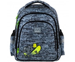 Школьный рюкзак Kite Education Graffiti 37x28.5x16 см 15 л серый (GO25-2606S-5)