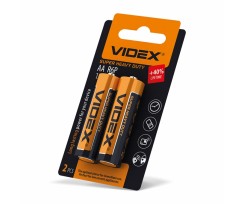 Батарейка солевая Videx R6P/AA 2 шт (4820118290928)
