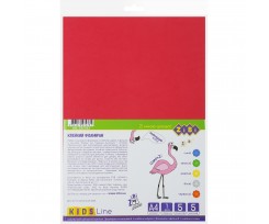 Фоаміран ZiBi Kids line А4 5 аркушів асорті (ZB.1843)