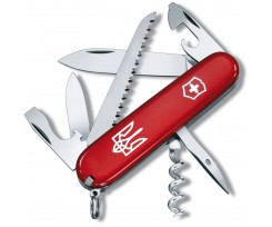 Складаний ніж Victorinox Camper Ukraine 13 функцій червоний (Vx13613_T0010u)