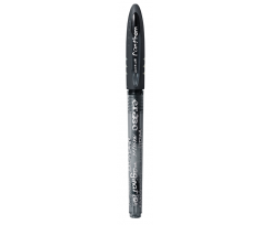 Ручка гелева FANTHOM ERASABLE GEL 0.7мм, чорна