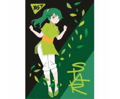 Блокнот YES Anime А7 48 листов ячейка (151694)