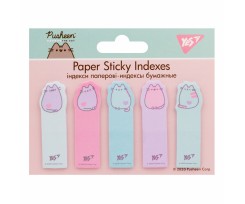 Індекси паперові Yes Pusheen 50x15 мм 100 шт (5056137165865)