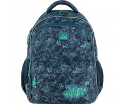 Рюкзак GoPack Education So What 41х29х17 см 15 л сірий (GO24-182M-3)