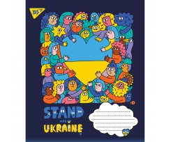 Тетрадь YES Ukraine В5 18 листов клетка (766207)