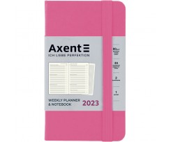 Щотижневик Axent Pocket Strong 90x150 мм 96 аркушів рожевий (8508-23-10-A)