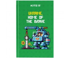 Книга записна Kite BE Ukraine А6 80 аркушів клітинка (K24-199-4)