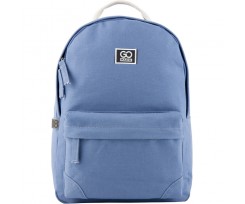 Рюкзак GoPack Сity, 40x28x11 см, 14 л, поліестер, блакитний (GO20-147M-2)