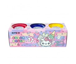 Тесто для лепки цветное Kite Hello Kitty 3 цвета по 75 г (HK23-151)