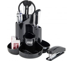 Набор настольный Axent Cascade 9 предметов черный (2105-01-A)