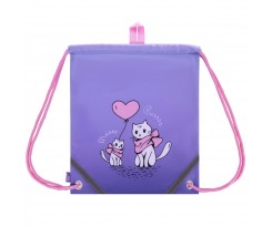 Сумка для взуття Yes Purr-Meow 40x35 см бузковий (550079)