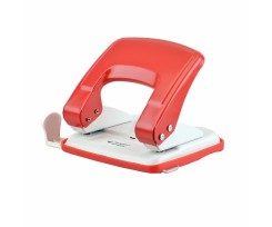 Діркопробивач Kangaro Inspiro до 22 аркушів металевий червоний (DP-600 G)