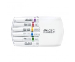 Набір з 6-ти маркерів Winsor&Newton Pigment Marker 1 мм асорті (0290043)