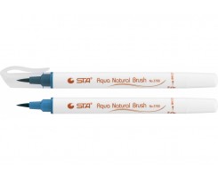 Маркер-пензлик Sta Aqua Natural Brush нічний синій (STA3700-31)