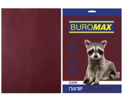 Бумага цветная Buromax Dark А4 20 листов коричневый (BM.2721420-25)