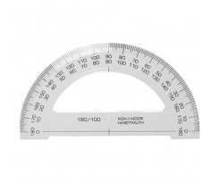 Транспортир Koh-i-Noor 10 см прозрачный (746168)