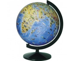Глобус ИПТ Обще-географический с животными 32 см без подсветки (4820114952714)