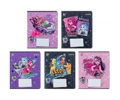 Зошит шкільний Kite Monster High А5 12 аркушів клітинка (MH24-232)