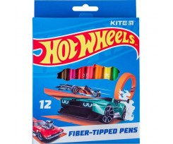 Фломастеры Kite Hot Wheels 12 цветов (HW24-447)