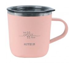 Термокружка Kite 260 мл персикова (K21-324-03)
