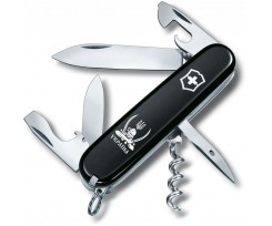 Складаний ніж Victorinox Spartan Ukraine 12 функцій чорний (Vx13603.3_T1110u)