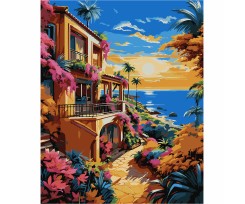 Картина по номерам Santi Тропический рай 40х50 см (954783)