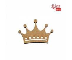 Міні-заготовка ROSA TALENT Корона МДФ 47х32 мм 10 шт (2809172)