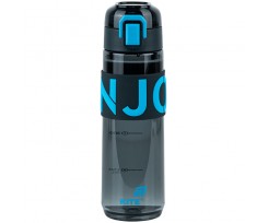 Бутылочка для воды Kite 680 мл черно-голубая (K25-1233-2)