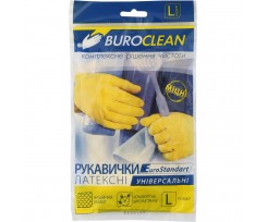 Рукавички господарські Buroclean L жовтий (10200302)
