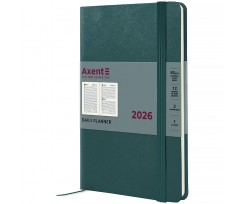 Дневник датированный 2026 Axent Partner Strong 145*210 мм 336 страниц лазурный (8819-26-63-A)