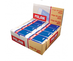 Гумка Milan біла 50х23 5х9 5 мм (ml.4024)