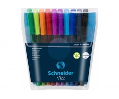 Набір ручок Schneider Vizz 0.7 мм 10 штук асорті (S102290)
