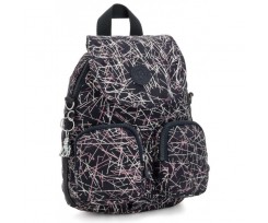 Рюкзак жіночий Kipling Basic Plus Firefly Up 22x31x14 см 7.5 л Navy Stick Pr (K23512_Q56)