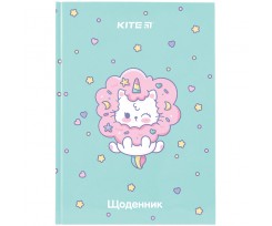 Дневник школьный Kite Rainbow Catcorn A5+ 48 листов (K24-262-6)