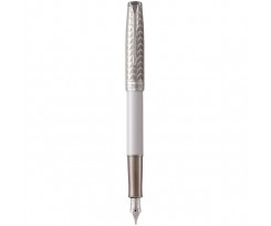 Ручка перова Parker Sonnet Metal&Pearl Lacquer (87 411)