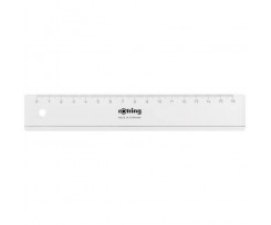 Лінійка Rotring 16 см, пластик, прозора (S0220870)