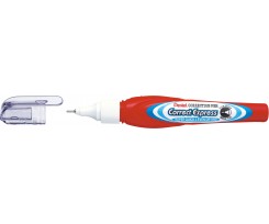 Корректор-ручка Pentel 7 мл металлический кончик (ZLE53-W)