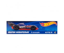 Фарби акварельні Kite Hot Wheels в картоній упаковці 6 кольорів (hw19-040)