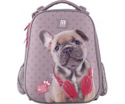 Рюкзак шкільний каркасний Kite Studio Pets, 38х29х16 см, 16-25 л, поліестер (SP20-531M)