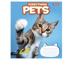 Тетрадь 1 Сентября Everything pets А5 18 листов линя (765839)