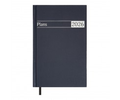 Дневник датированный 2026 Buromax Urban A5 320 страниц синий (BM.21169-02)