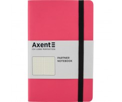 Книга записна Axent Partner Soft A5- 96 аркушiв крапка рожева (8312-10-A)