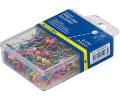 Шпильки цветные Buromax 34 мм 200 штук (BM.5250)