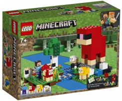 Конструктор Lego Minecraft Ферма вовни 260 елементів (21153)