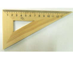 Треугольник МИЦАР, бежевый, 20 см (103019) 