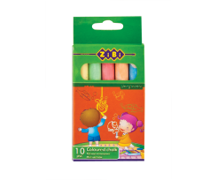 Мел цветной круглая 10шт., Картонная коробка, KIDS Line