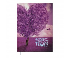 Щоденник недатований Buromax Romantic A5 288 сторінок фіолетовий (BM.2040-07)