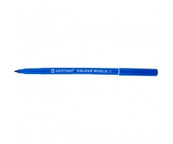 Фломастер Centropen 1-2мм, 1шт, блакитний (7550/10)